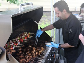 Prime provides wings, ribs, and kabobs at the YMM Food Festival's Boots and Brews at Heritage Village on Saturday, July 27, 2019. Laura Beamish/Fort McMurray Today/Postmedia Network