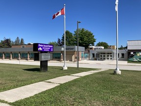 Owen Sound District Secondary School. Denis Langlois/The Sun Times