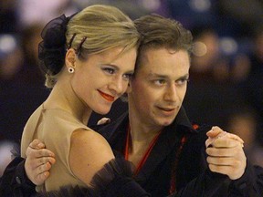 Shae-Lynn Bourne of Chatham, Ont., and Victor Kraatz of Vancouver won 10 Canadian ice dance championships and six medals at the world championships. (Postmedia Network File Photo)