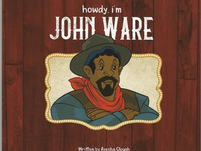 Local artist Hugh Rookwood illustrated the children's book Howdy, I'm John Ware.