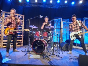 Popular band "Ambush" on stage recording their performance for the 2020 Lions "Concerts on the Bay" coming to residents'  living rooms on Wednesday, July 15.  The series begins  Sunday and continues through to August 30 (Sundays/Wednesdays 6-8 pm)  YourTV 4 & YouTube.
SUBMITTED PHOTO