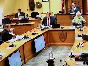 Belleville city council held its first in person meeting since March 20 Monday at city hall.
TIM MEEKS