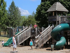 City-owned playgrounds in Belleville are now open.
