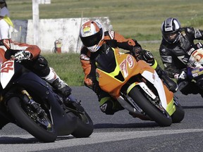 A large contingent of motorcycle racers braved the new conditions and battled it out during Round 1 of the RACE SuperSeries at Shannonville Motorsport Park on the weekend.
DON EMPEY PHOTO