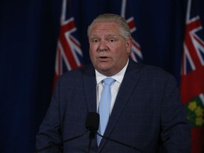 Premier Doug Ford dismissed criticism he engineered a political power grab with Tuesday's passing of new Bill 195, legislation he says will protect Ontarians from COVID-19.
FILE