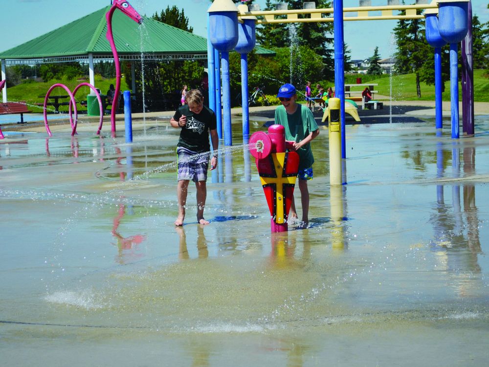 City water ban restrictions eased spray park reopened La