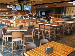 While the gaming floor remains closed, the Match Eatery & Public House has reopened at the Cascades Casino in Chatham. The restaurant has also reopened at the locations in Point Edward and Hanover. (File Photo/Trevor Terfloth)