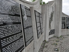 This year's honor promenade, which aims at recognizing french-speaking individuals having made important contributions to the development of the Francophone culture and language in the Cornwall area will be reported to 2021 due to COVID-19. Photo taken on Friday July 17, 2020 in Cornwall, Ont. Francis Racine/Cornwall Standard-Freeholder/Postmedia Network