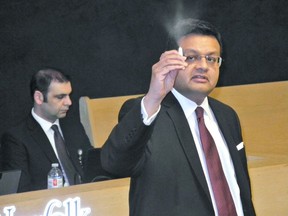Dr. Shanker Nesathurai, Norfolk and Haldimand's medical officer of health, says local residents sickened with COVID-19 are presenting at area hospitals and clinics with a range of symptoms beyond respiratory impairment. Monte Sonnenberg/Delhi News Record