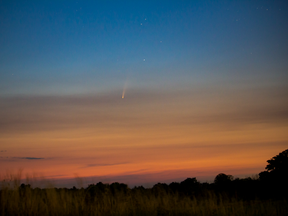 Parshati Patel got up early this week to catch a glimpse of NEOWISE. (Parshati Patel, Western University Institute for Earth & Space Exploration)