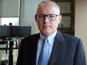 Dr. Kieran Moore, medical officer of health for Kingston, Frontenac and Lennox and Addington Public Health. (Steph Crosier/The Whig-Standard)