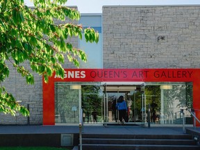 The Agnes Etherington Art Centre, located on the Queen's University campus, reopened to the public on Tuesday. (Julia Harmsworth/For The Whig-Standard)