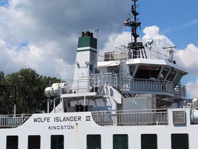 The province is spending $16.5 million on improvements to the channel between Kingston and Wolfe Island, currently used by the Wolfe Islander III. (Matt Scace/For The Whig-Standard)