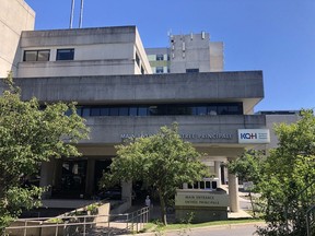 Kingston Health Sciences Centre's new COVID-19 screening tool is already in use at Kingston General Hospital. All Ontario hospitals can access the tool online. Julia Harmsworth/For Postmedia Network