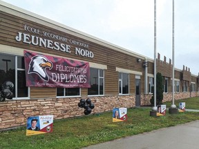 Photo supplied
Blind River’s Ecole secondaire catholique Jeunesse-Nord recently hosted its graduation for its 15 graduates.