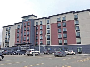 The Homewood Suites by Hilton North Bay pictured in March. A policy suggesting how the city's share of the municipal accommodation tax, which applies to accommodations such as hotels and motels, is expected to come before council Aug. 11. Nugget File Photo