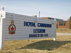 Royal Canadian Legion Branch 445 in Callander
File Photo