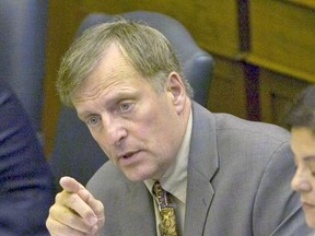 Former Timiskaming-Cochrane MPP David Ramsay, seen here in 2007, served during a controversial period as forestry was collapsing and Northern constituents were calling for a return of the spring bear hunt. Ramsay died Wednesday. He was 72. Dave Abel/Postmedia Network