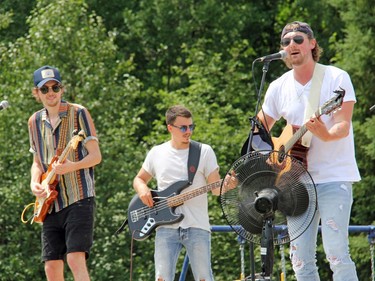 Ottawa-based country band Lemon Cash opened for the Saints at Saturday's fundraising concert. Anthony Dixon