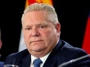 Premier Doug Ford discussed job numbers during his daily briefing Friday. June figures show Canada has regained one million jobs while Ontario saw 378,000 jobs added during the month of which 107,000 were in retail, 66,000 in manufacturing and 33,000 in construction.
FILE

NARCH/NARCH30