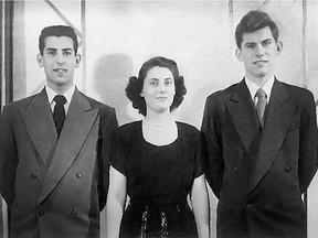 Thank you to Mark McElwain of Toronto for sharing this photo of Nicolae and Mary Homorodean's family, taken about 1948 by Wright Studios. Left to right: Cornell, Mary and Nick. Mark, the son of Mary (Homorodean) McElwain, discovered my story of the Homorodean family online. He has fond memories of visiting his Strathroy family. Mark noted that Nick's younger brother Cornell died in Welland in January 2020 at age 91. Handout