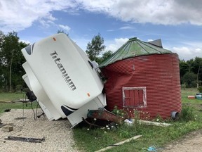 A tornado touched down just north of Stratford for the second time in 16 years, but last weekend’s Gadshill twister wasn’t as strong as the one that hit the same Perth East community in 2004. (Northern Tornadoes Project photo)