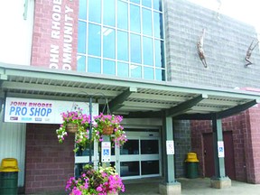 The two arena, John Rhodes Community Center is located within the Queen Elizabeth Park sports complex in the Sault's east end.