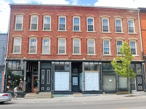 The Alcohol and Gaming Commission of Ontario has received an application from Village Cannabis Co.to open a cannabis retail dispensary at 237 Main Street in Port Dover. A posted notice says those opposed have until July 21 to submit their views. (ASHLEY TAYLOR)