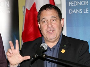 Nickel Belt MP Marc Serre. John Lappa/Sudbury Star/Postmedia Network ORG XMIT: POS1904231249240743