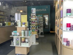 Closed David's Tea location on Monkland Ave. in Montreal Wednesday July 8, 2020. The company, which has a store in Sudbury, has filed for bankruptcy protection. John Mahoney/Postmedia