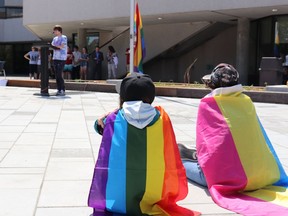 The Sudbury Pride festival gets underway last year.