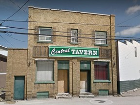 The old Central Tavern in South Porcupine is seen here before it was demolished last September.