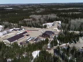 Aerial view of the Côté Gold open pit mine site near Gogama. IAMGOLD announced Tuesday it has received the necessary approvals to begin construction this year.

Supplied