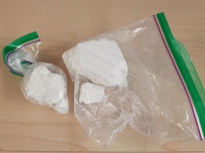 Police seized cocaine, as well as meth and opioids, from a Sturgeon Falls residence last week.