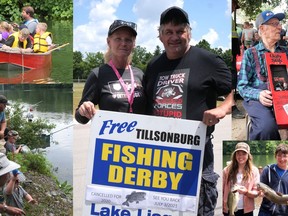 The free Tillsonburg Fishing Derby at Lake Lisgar, which was cancelled in 2020, will return in July 2021. Ontario's free Family Fishing Week in July has been extended an extra seven days, and will now conclude on Sunday, July 19. (Chris Abbott/Tillsonburg News/File Photos)