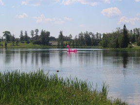 Enjoying the water of Lake Commando.TP.JPG