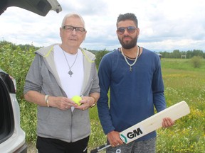 Bill Heavener and Hanish Sharma are looking forward to establishing a couple of local cricket teams to eventually compete in the Northern Cricket League.
.TP.JPG