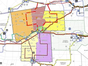 Oxford County is looking to hear from residents for a proposed inter-regional bus service in the northern part of Oxford County. The proposed network would run through Woodstock, Blandford-Blenheim, Zorra and East Zorra-Tavistock. It could connect Woodstock to Embro, Tavistock, Shakespeare, New Hamburg, Plattsville, Drumbo and Innerkip.

Handout