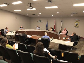 Whitecourt's town council held its first in-person council meeting last week after months of holding virtual meetings.
Brigette Moore