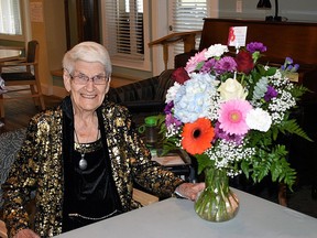 Wetaskiwin and District Heritage Museum Pioneer Women inductee Birdie Birdie Walker celebrated her 100th birthday this past week, gathering with family and friends via Zoom.