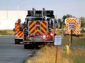 Fire crews from Spruce Grove, Stony Plain and Parkland County were on scene for a fire in the Acheson area Monday. No one was hurt in the incident.