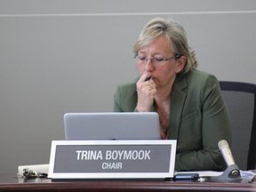 Elk Island Public Schools Board chair Trina Boymook. On Thursday, August 6, EIPS released its re-entry plan for the 2020-21 school year. It includes mandating mask wearing for all grade levels as well as an at-home learning option. Travis Dosser/News Staff/File