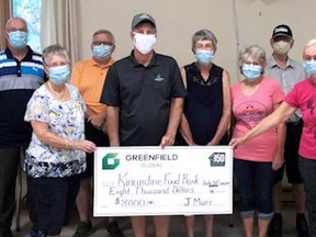 On July 30, Greenfield Global committed $8,000 to help the local food bank near the company’s Tiverton facility.
