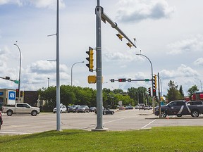 Major construction started this month in the area of Sherwood Drive and Wye Road, in order to improve traffic flow, pedestrian access and safety, and overall road safety standards. Photo Supplied