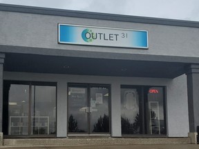 Outlet 31 is located next to the Butter Chicken Co. in Fairview, Alta. at 11212 101 avenue.