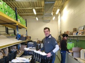 Thorsten Arnold, general manager of Eat Local Grey Bruce, in the co-operative's warehouse in Owen Sound earlier this year.
(Supplied photo/file)