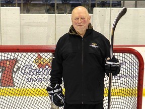 Doug Cooper has coached college hockey in Fanshawe, Connestoga, and is currently in his fourth year coaching at the Brantford campus of Wilfrid Laurier University (the season has been delayed until at least December). (Contribued photo)