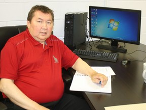 Newly elected Sagamok Anishnawabek First Nation Chief Alan Ozawanimke, formerly Chief Executive Officer for Sagamok. Photo by Leslie Knibbs.