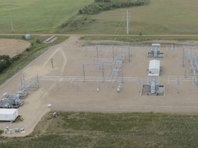 The Chapel Rock Substation will look similar to the one pictured here.