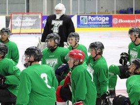 The Terriers' prospects on the ice last year. (supplied photo)